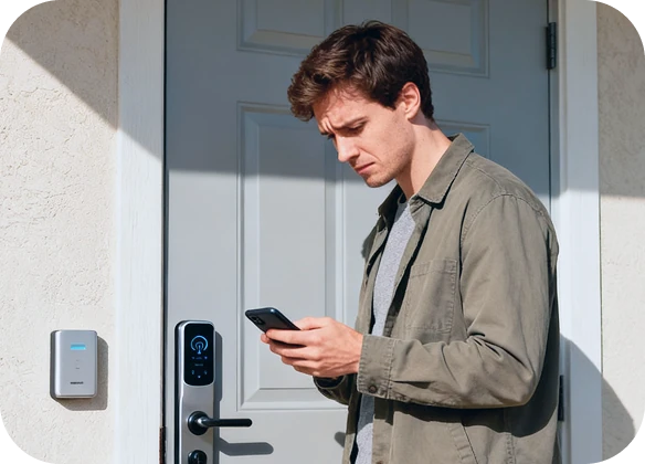 Smart Lock End-to-End After-Sales Service Automation