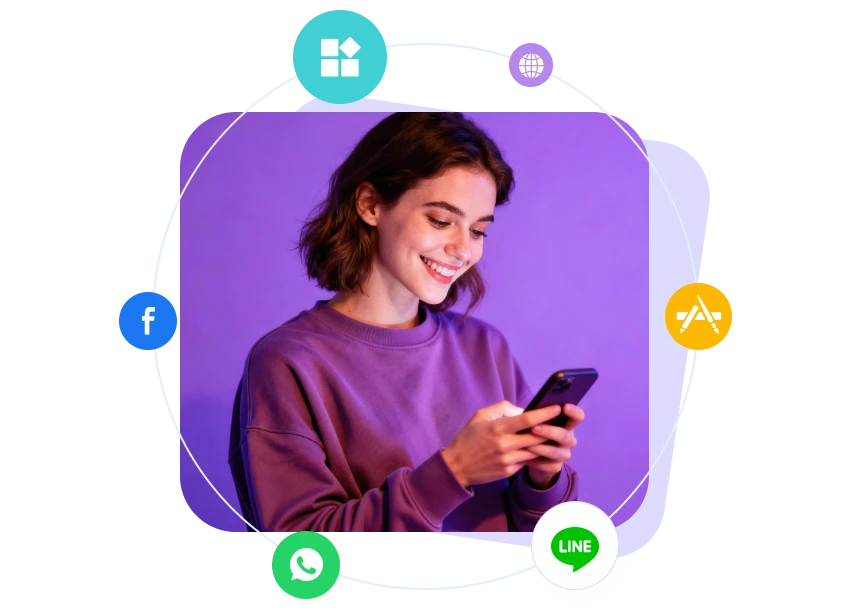 7×24小时全渠道在线