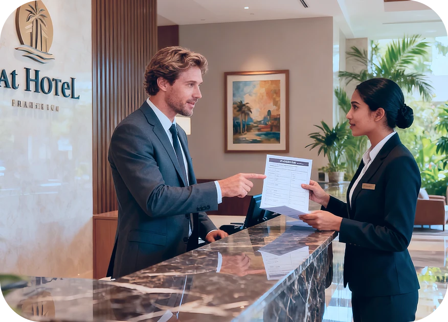 ホテルグループ予約自動化ケース